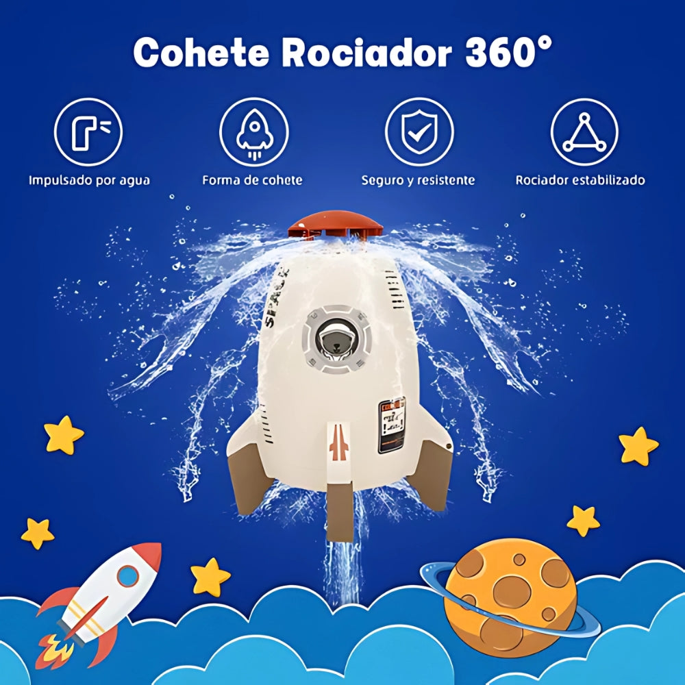 SHOWER PRO - Cohete Rociador De Agua