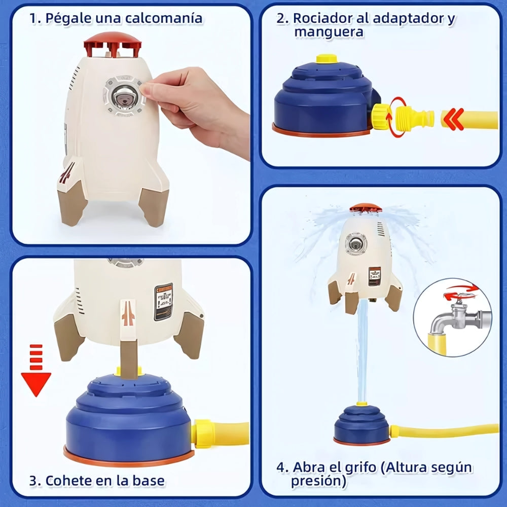 SHOWER PRO - Cohete Rociador De Agua