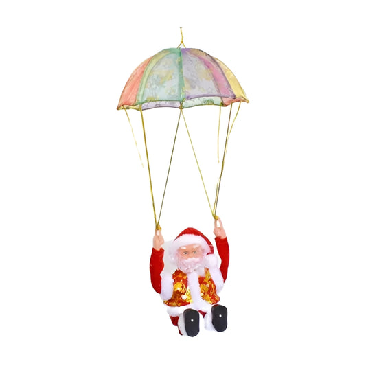 SANTA AIRPRO™ - Santa en Paracaídas Giratorio Músical